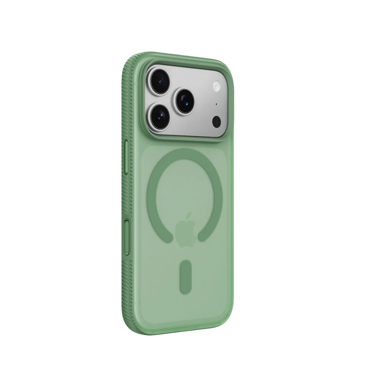 Etui Belkin MSA035HQSE do iPhone 17 Pro magnetyczne żebrowane Pistacjowy
