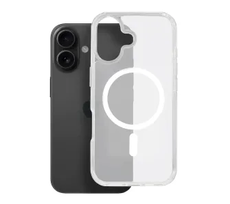 Etui Roobix Clarion MagSafe do iPhone 17 Przezroczysty