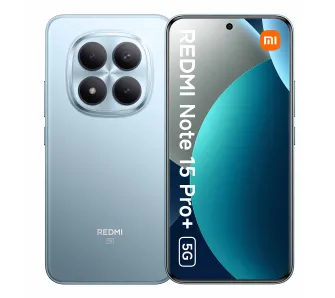 Smartfon Xiaomi REDMI Note 15 Pro+ 5G 8/256GB 6,83" 120Hz 200Mpix Niebieski