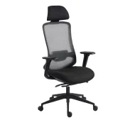 Cobra Office Expert HF704BK Biurowy do 150kg Tkanina Czarny