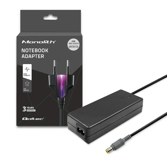Zasilacz do laptopa Qoltec AD41P 90W IBM/Lenovo