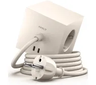 Avolt 3 gniazda 2x USB-C 1,8m Beżowy