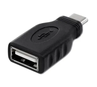 Adapter Qoltec 50396 USB-A do USB-C Czarny