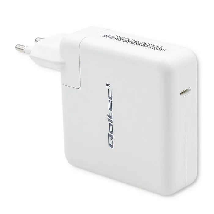 Ładowarka sieciowa Qoltec 51709 FAST USB-C 96W Biały