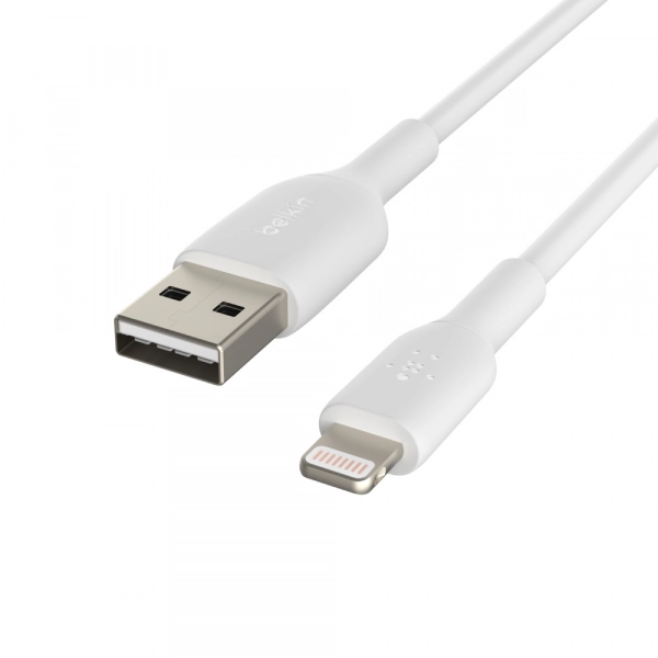 Kabel Belkin BoostCharge USB-A do Lightning 0,15m Biały