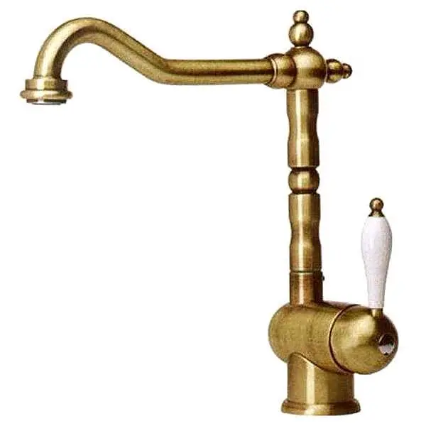 Bateria Franke Smart Old England Stare złoto Mosiądz