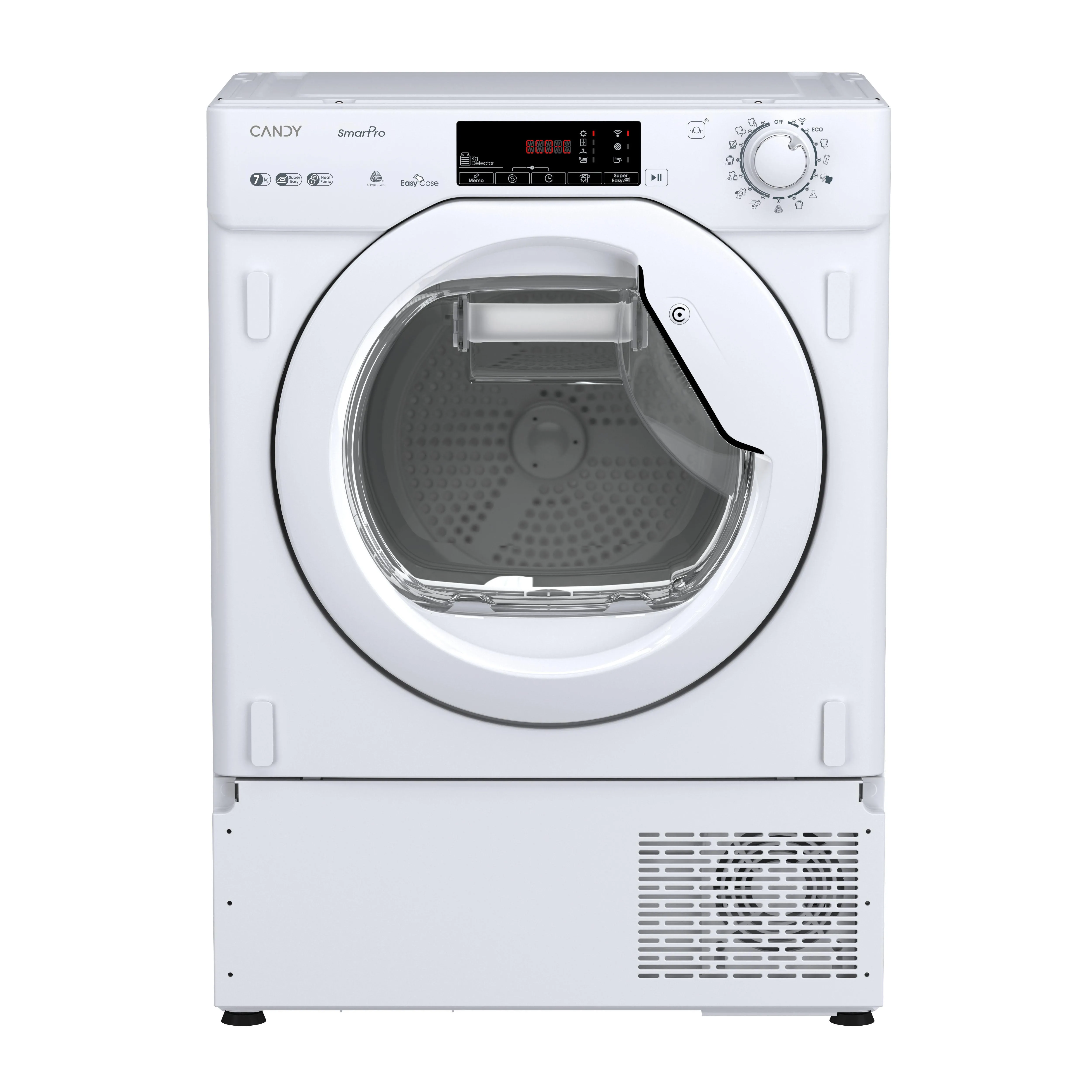 Candy ProDry 400 Slim BCTD H7A2TE-S 49,2cm 7kg Zdalne sterowanie