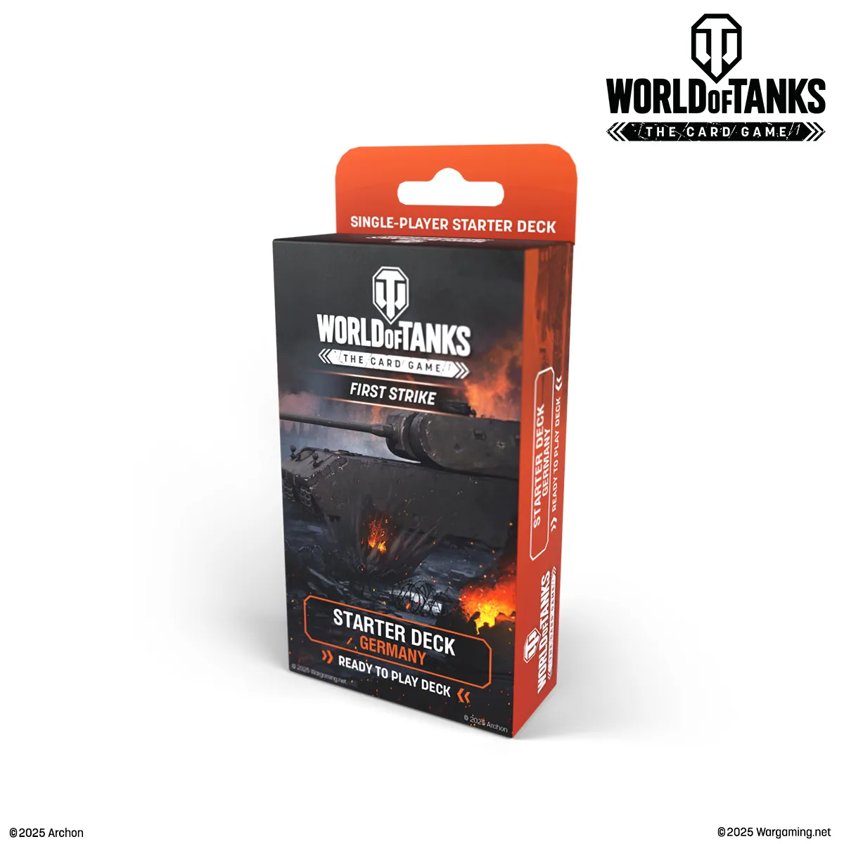 Gra karciana Karty do gry World of Tanks: The Card Game Starter Deck Germany First Strike