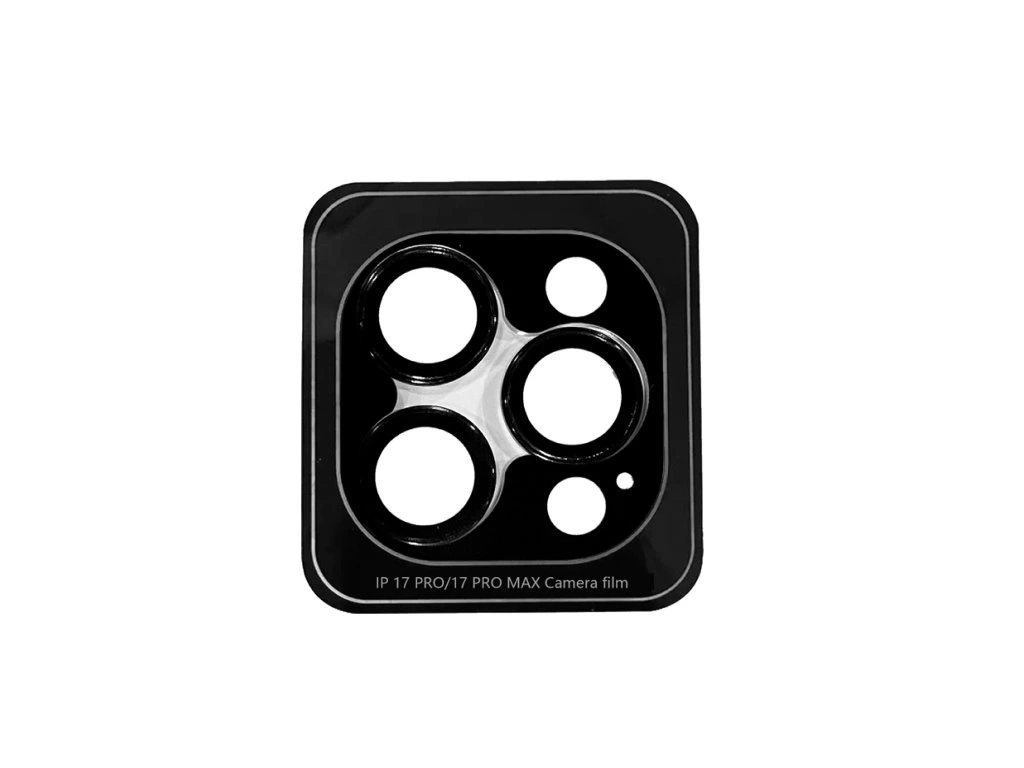 Szkło ochronne Winner WG na obiektyw iPhone 17 Pro Czarny