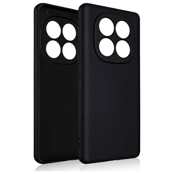 Etui Beline Silicone do Xiaomi Redmi Note 14 Pro 5G Czarny