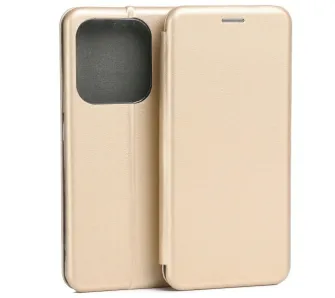 Etui Beline Book Magnetic do Xiaomi Redmi Note 14 5G Złoty