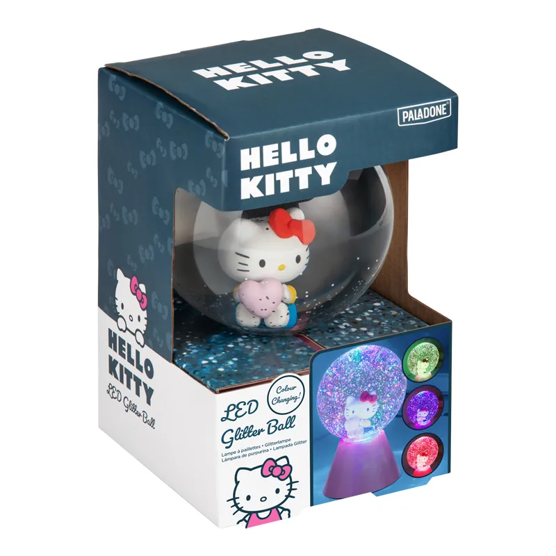 Lampka Paladone Hello Kitty LED Glitter Ball