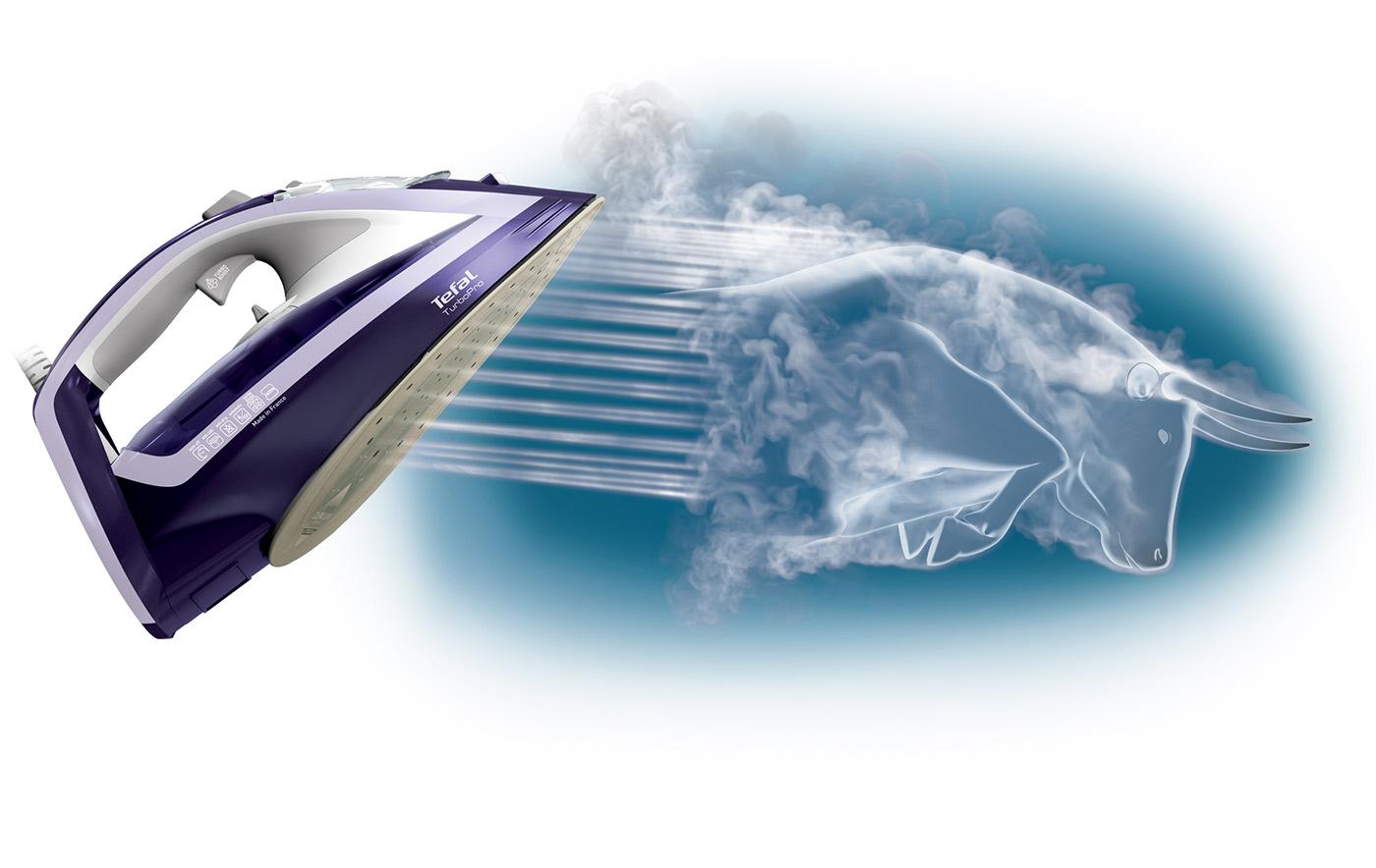 Żelazko Tefal Turbo Pro FV5615 Durilium AirGlide
