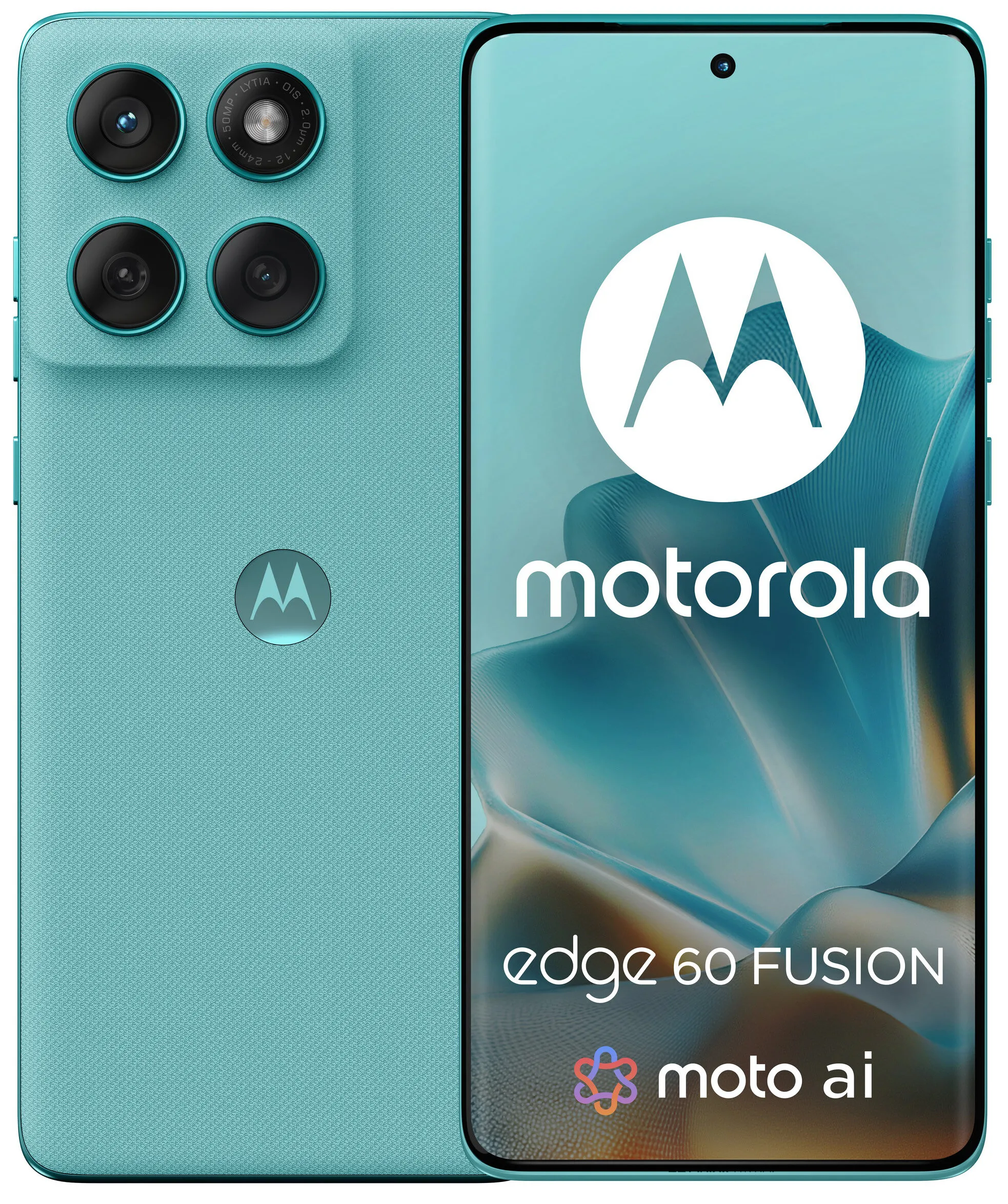 Motorola Edge 60 Fusion 8/256GB 6.67" 120Hz 50Mpix Turkusowy