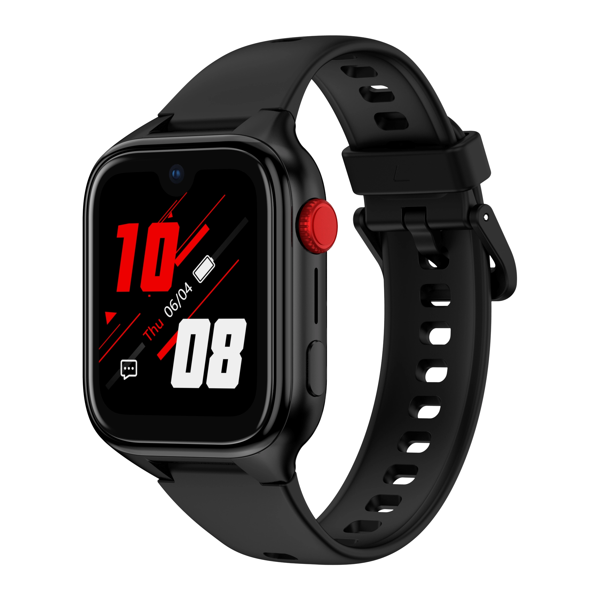 Smartwatch STELIO JuniorPro Funkcje AI 4G Czarny