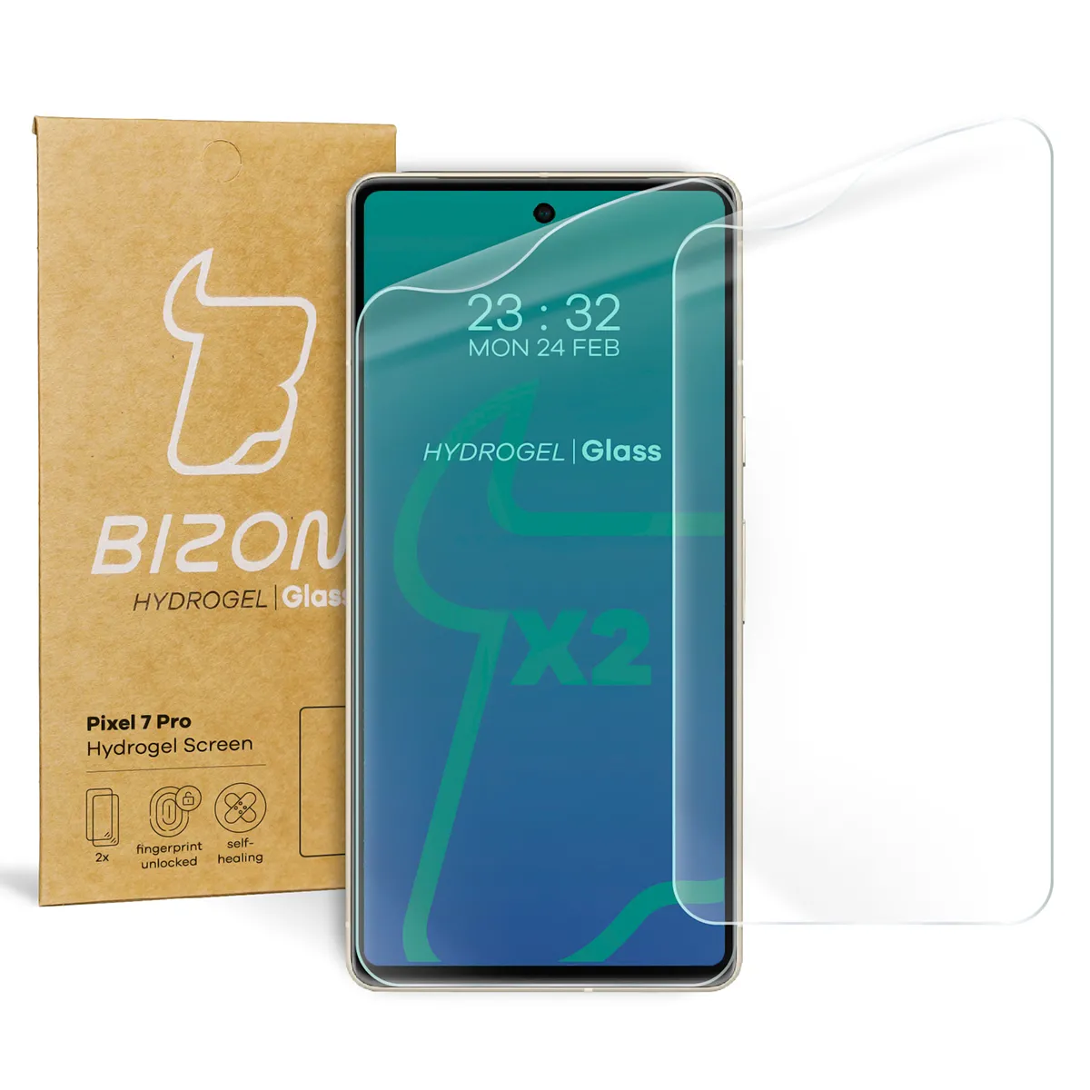 Folia hydrożelowa Bizon na ekran Hydrogel Front do Google Pixel 7 Pro