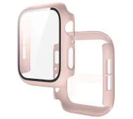 Bizon Case Watch Adamo do Apple Watch SE 3 / SE 2 / SE / 6 / 5 / 4 44mm Satynowy różowy