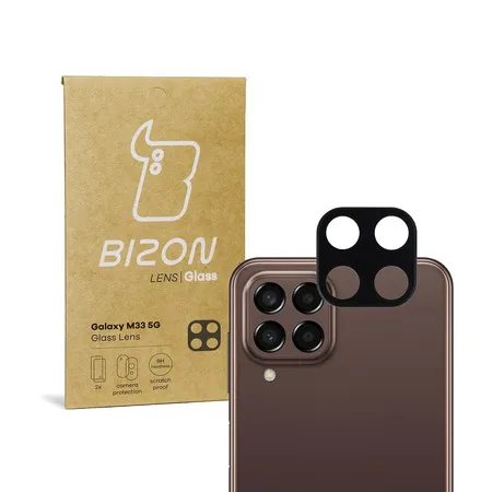 Szkło ochronne Bizon na aparat Silk Lens do Samsung Galaxy M33 5G
