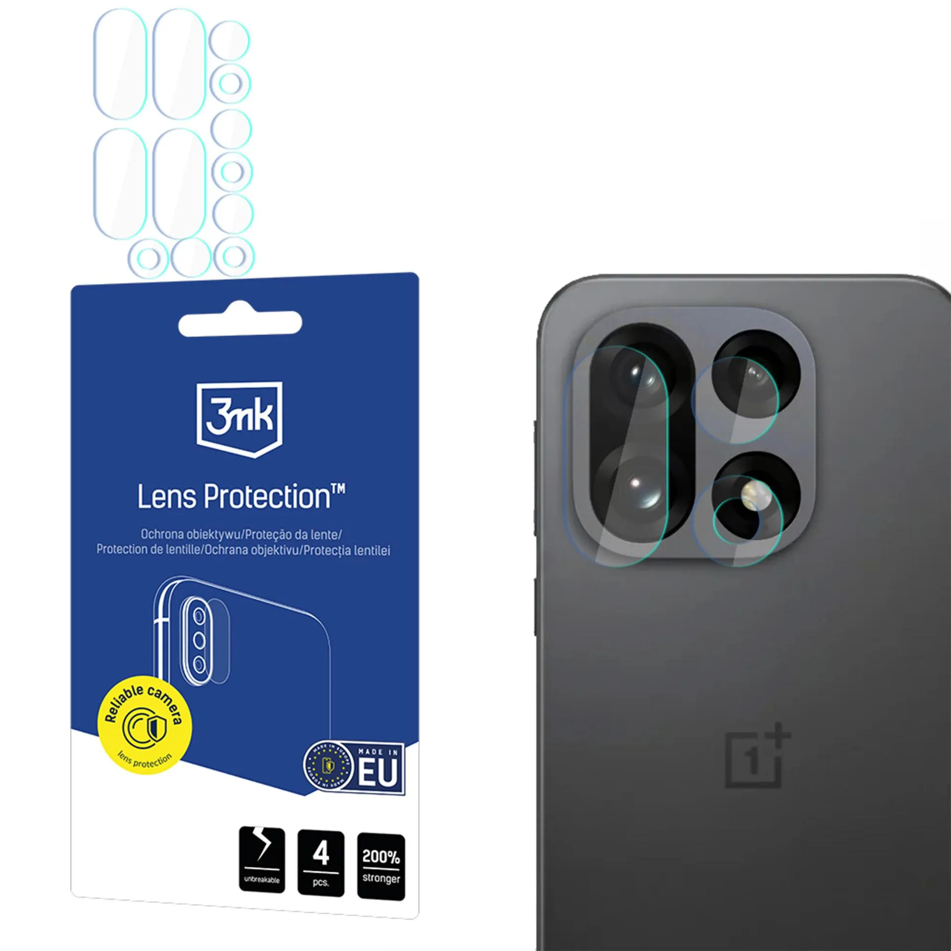 Szkło hybrydowe 3mk Lens Protection do OnePlus 15 5G