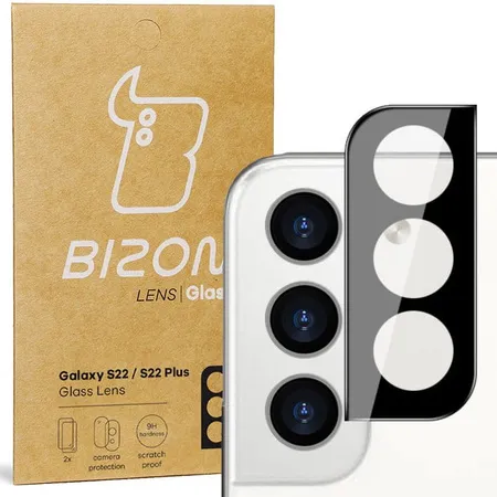 Szkło ochronne Bizon na aparat Silk Lens do Samsung Galaxy S22 Plus / S22