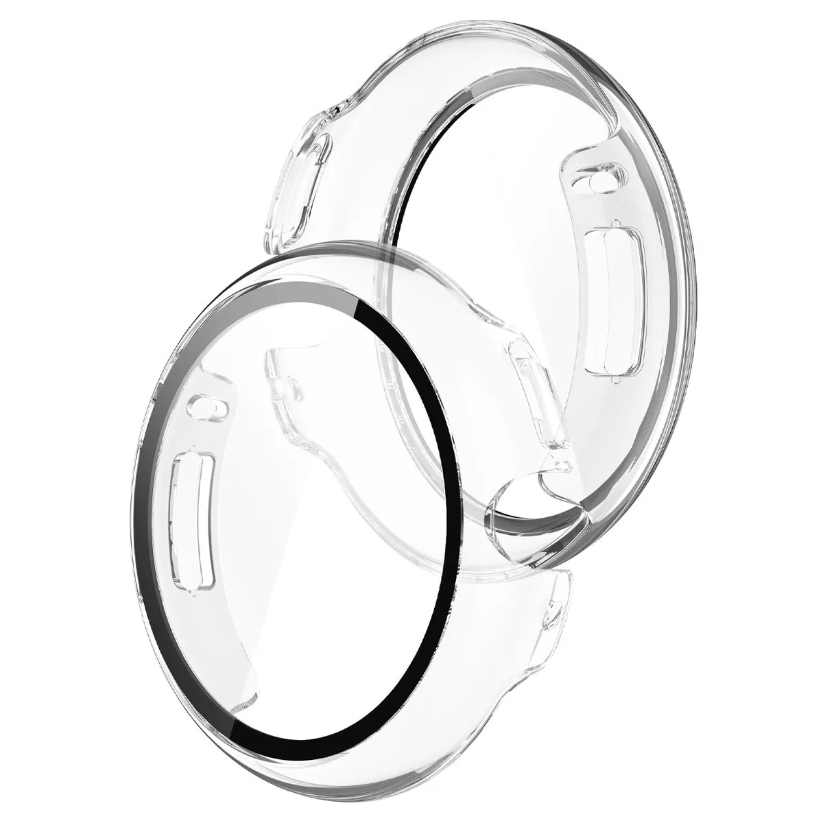 Etui Bizon Case Watch Adamo do Pixel Watch 4 41 mm Przeźroczysty