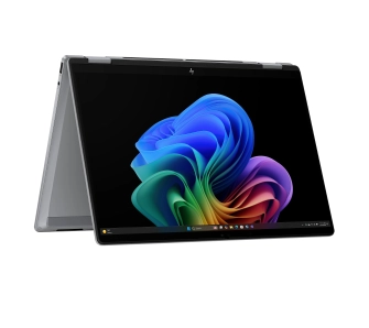 Laptop 2w1 HP OmniBook X Flip 14-fk0219nw OLED 14" Ryzen AI 5 340 16GB RAM 1TB Dysk SSD Win11 Srebrny Funkcje AI