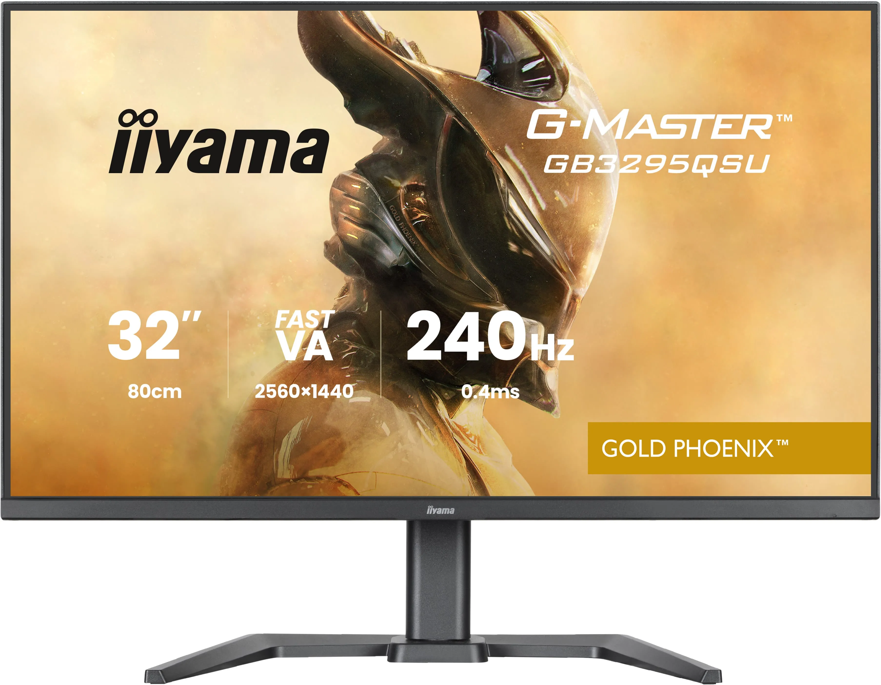Monitor iiyama G-Master Gold Phoenix GB3295QSU-B1 32" 2K Fast VA 240Hz 0,4ms MPRT Gamingowy