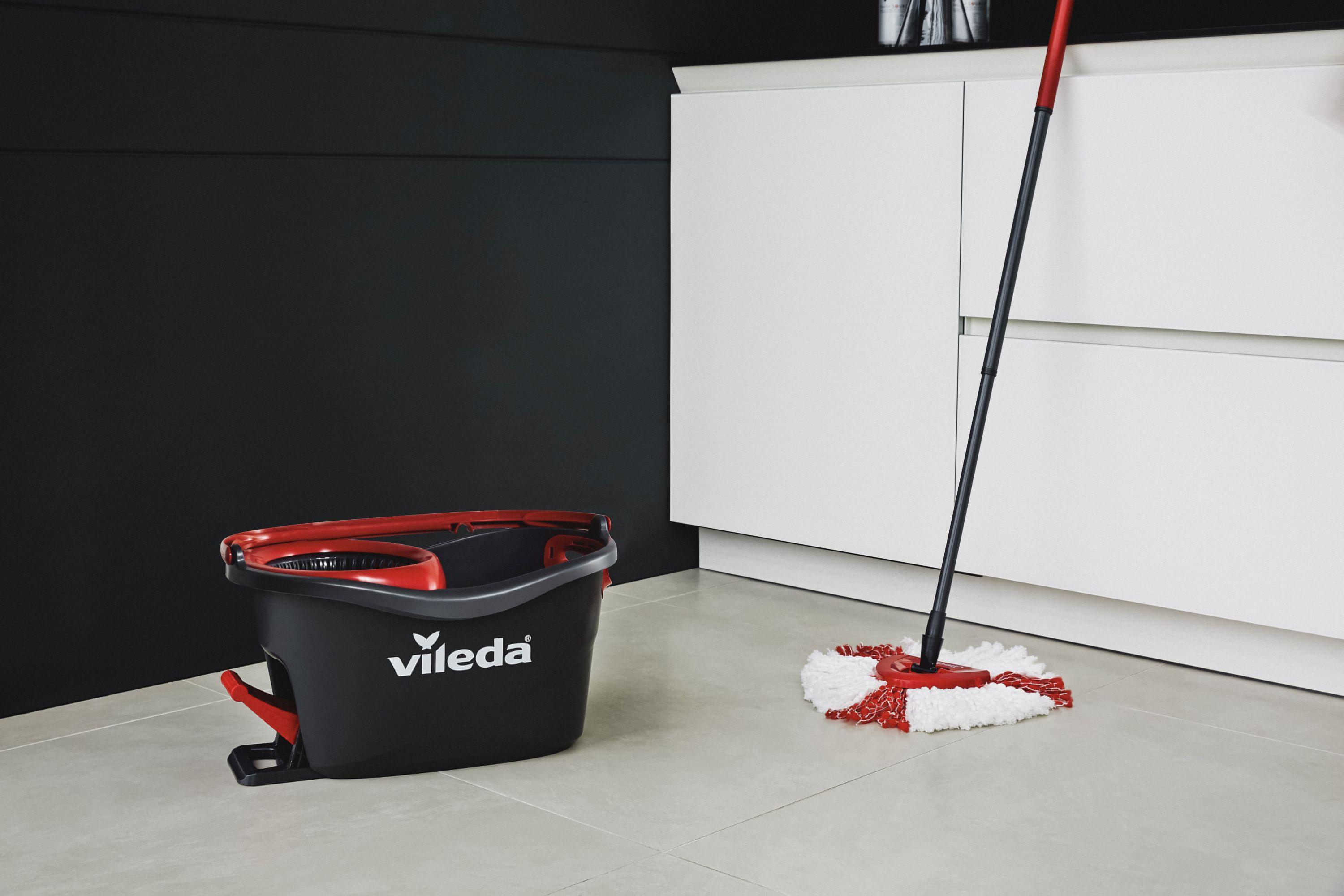 Mop obrotowy Vileda Easy Wring&Clean Turbo + myjka Windomatic