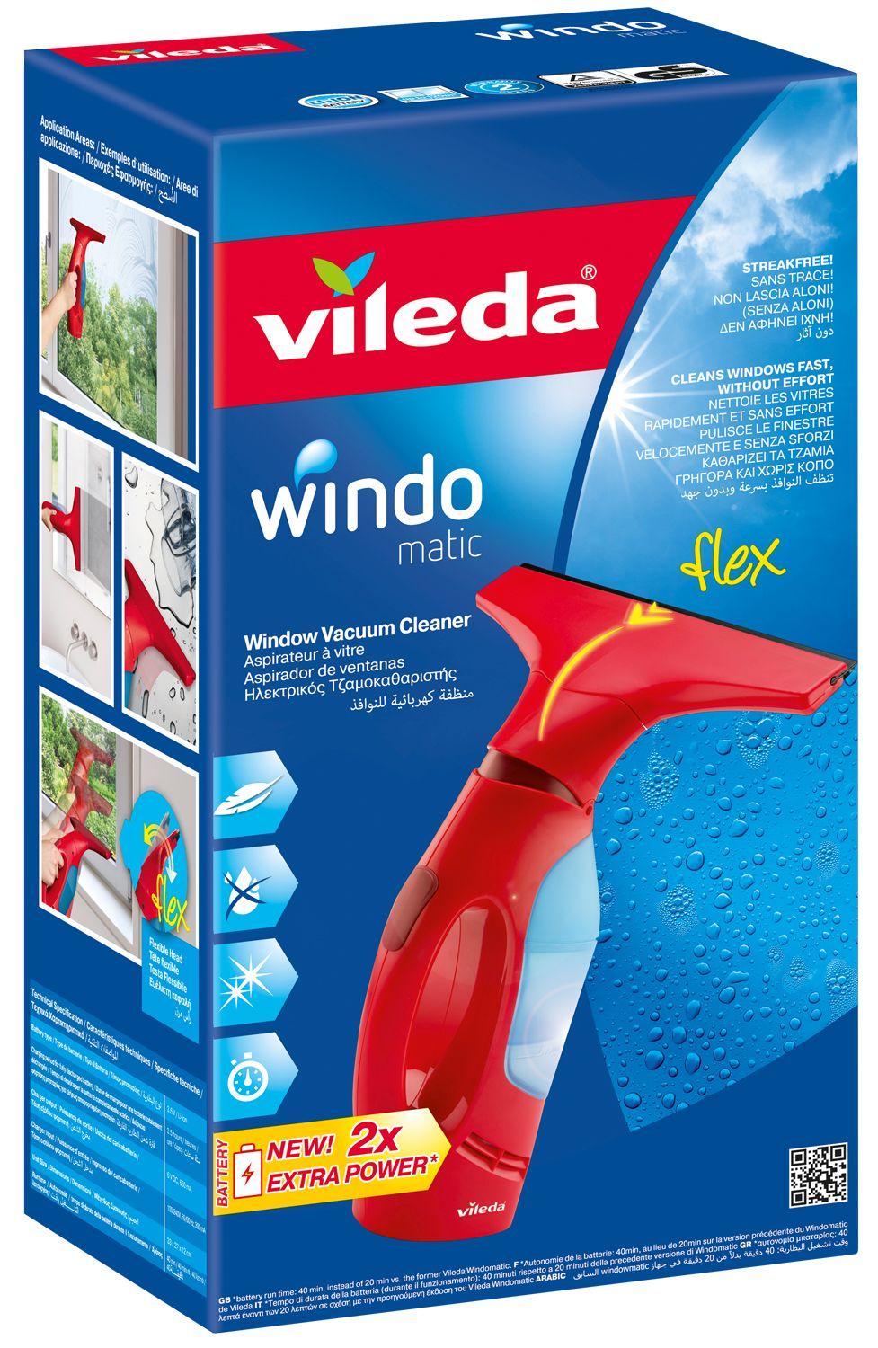 Mop obrotowy Vileda Easy Wring&Clean Turbo + myjka Windomatic