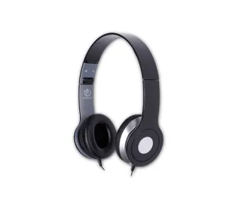 Słuchawki przewodowe Rebeltec City Black Nauszne Czarny