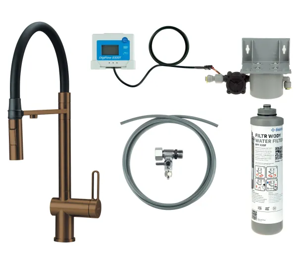 Deante Magnetic BRMFC75M Brązowy Stal szlachetna