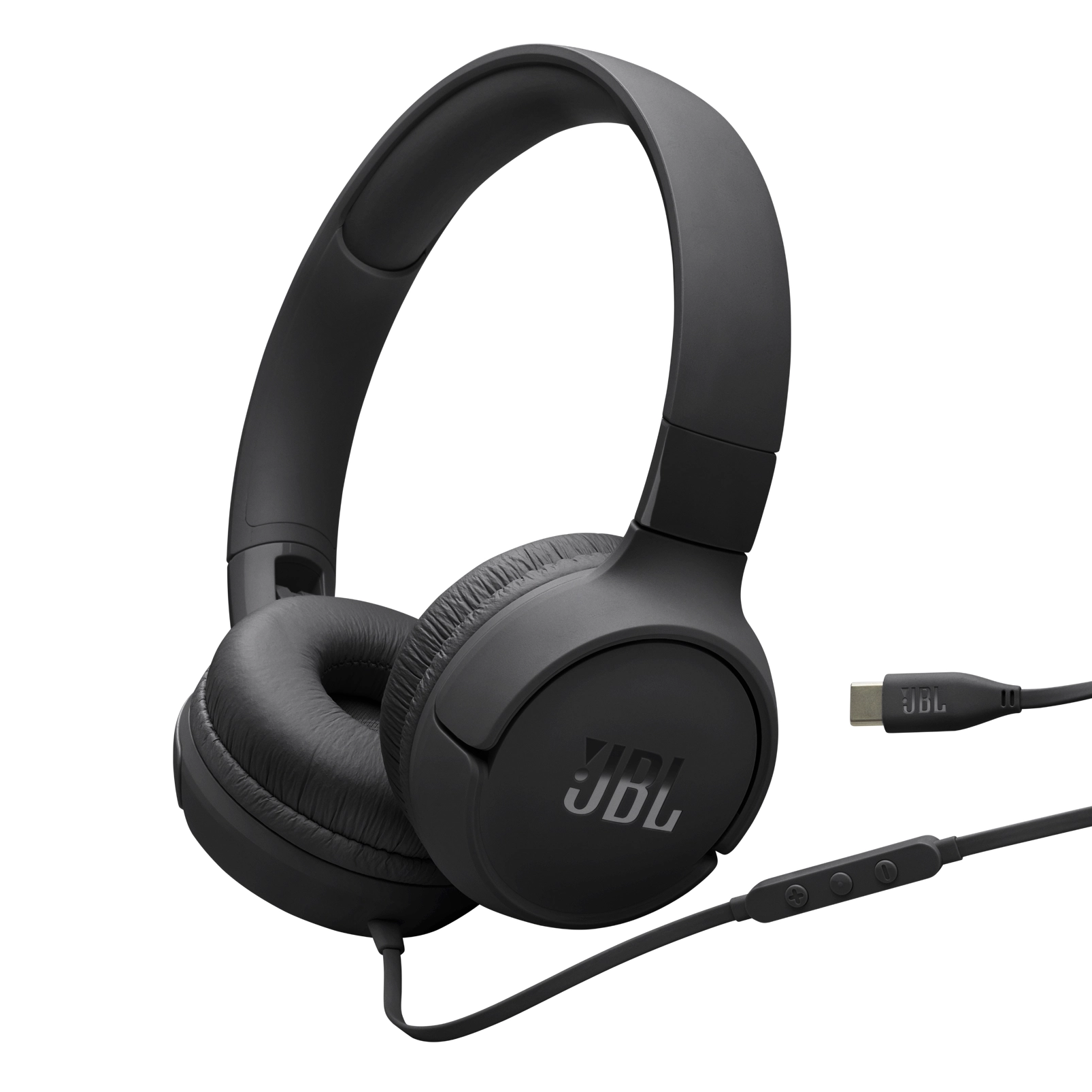 Słuchawki przewodowe JBL Tune 520C USB-C Nauszne Mikrofon Czarny