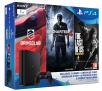 Konsola Sony PlayStation 4 Slim 1TB + Uncharted 4 + Driveclub + The Last of Us Remastered + 2 pady