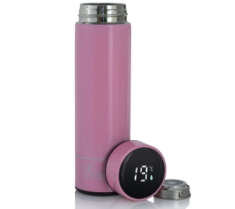 Kubek termiczny Extralink Smart Travel Mug 0,5l Różowy