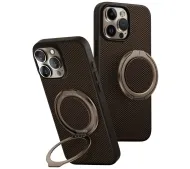 UNIQ Keva Air do iPhone 16 Pro Max Magclick Charging GripFit Brązowy