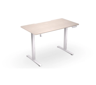 Biurko Endorfy Atlas S Electric Light Wood 114cm Regulacja wysokości Jasne drewno