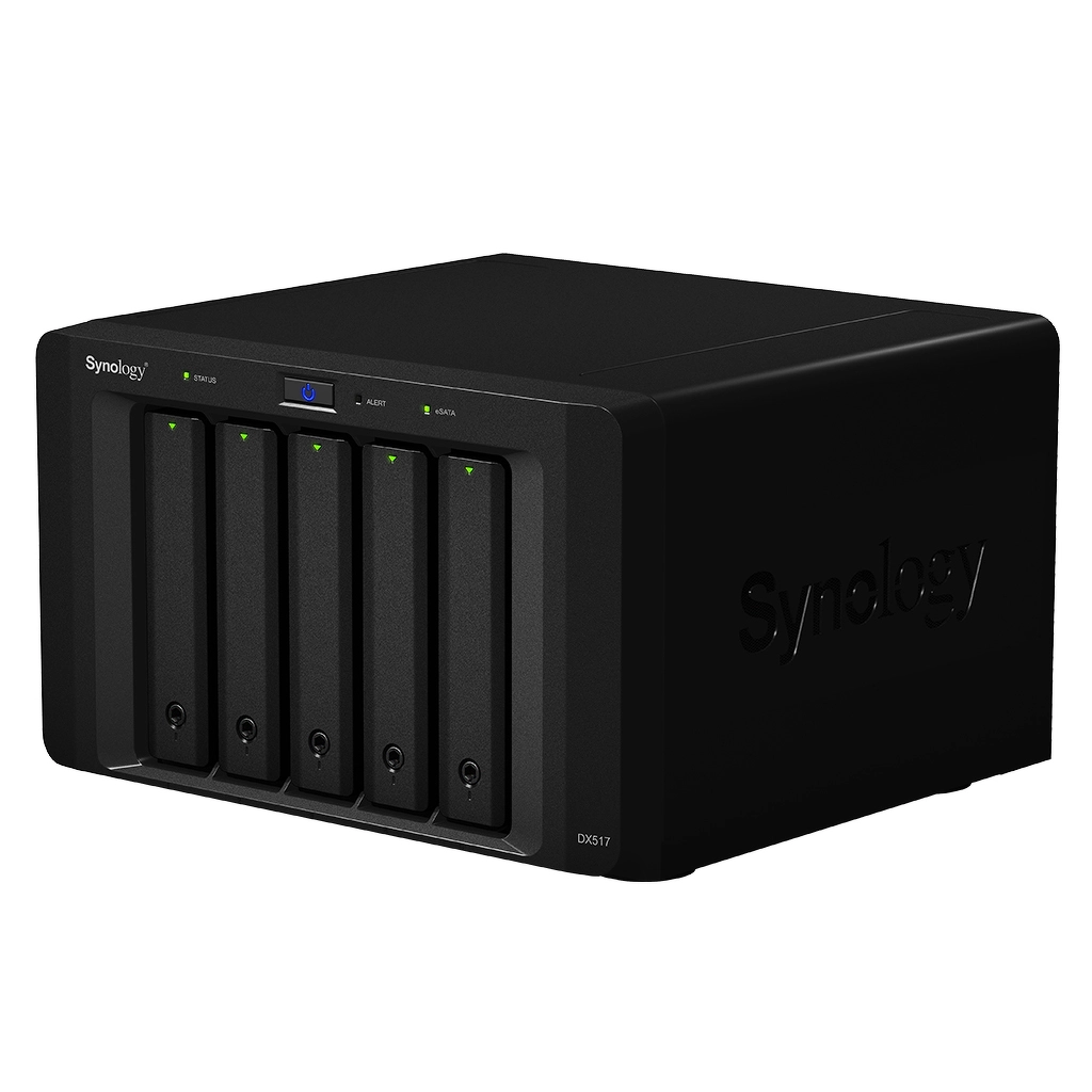 Moduł rozszerzający Synology DX517 Czarny