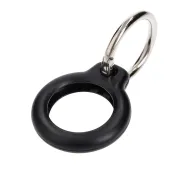 Bizon z kółkiem do kluczy Case Locator Keychain do AirTag Czarny