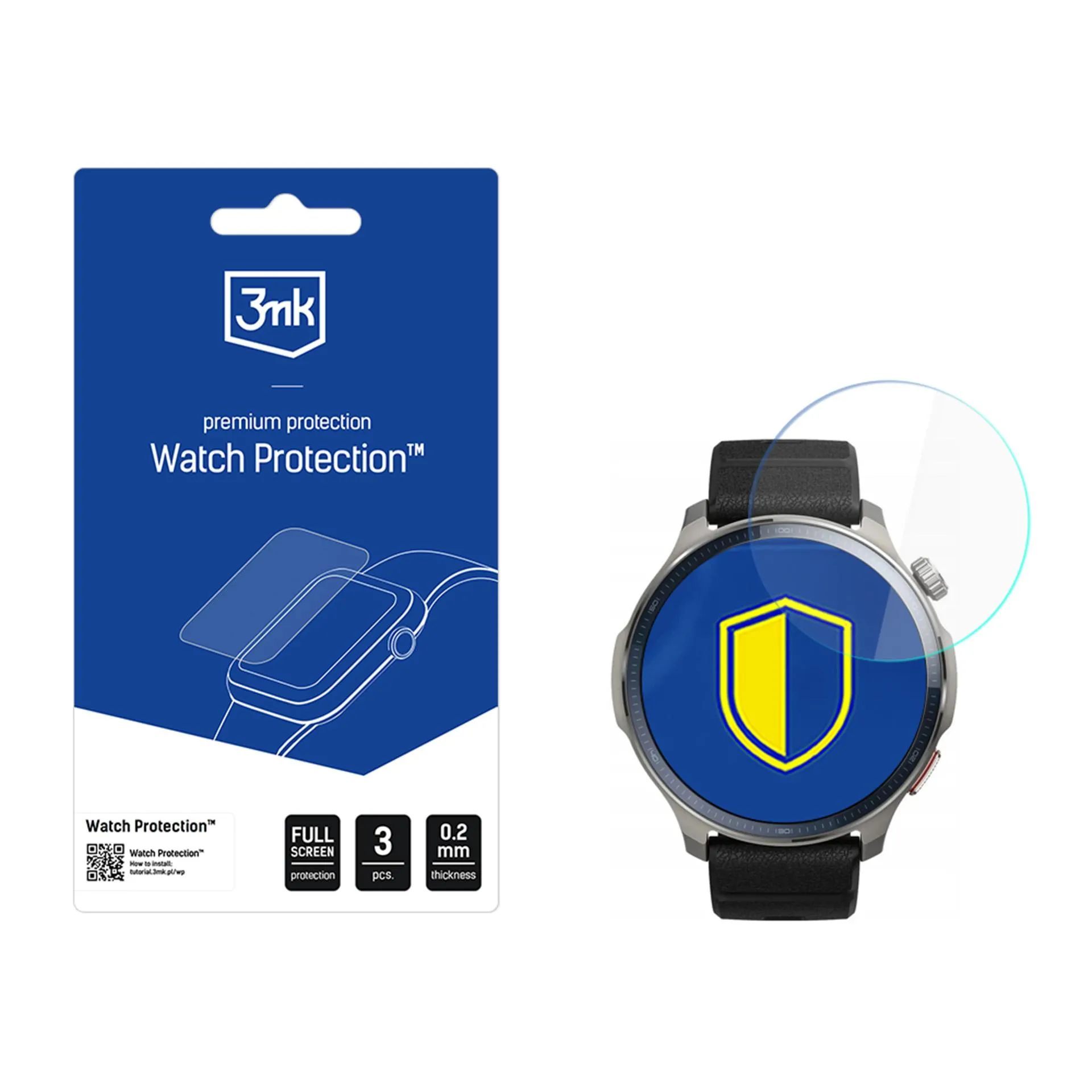 Folia ochronna 3mk Watch Protection do Amazfit Balance 2