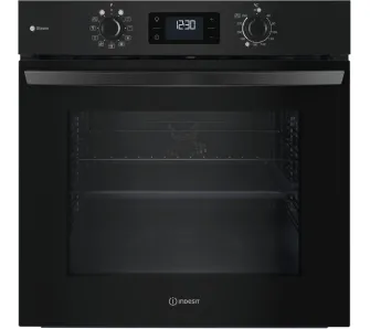 Piekarnik elektryczny parowy Indesit IO258HSB Turn&GoSteam Termoobieg Grill Czarny