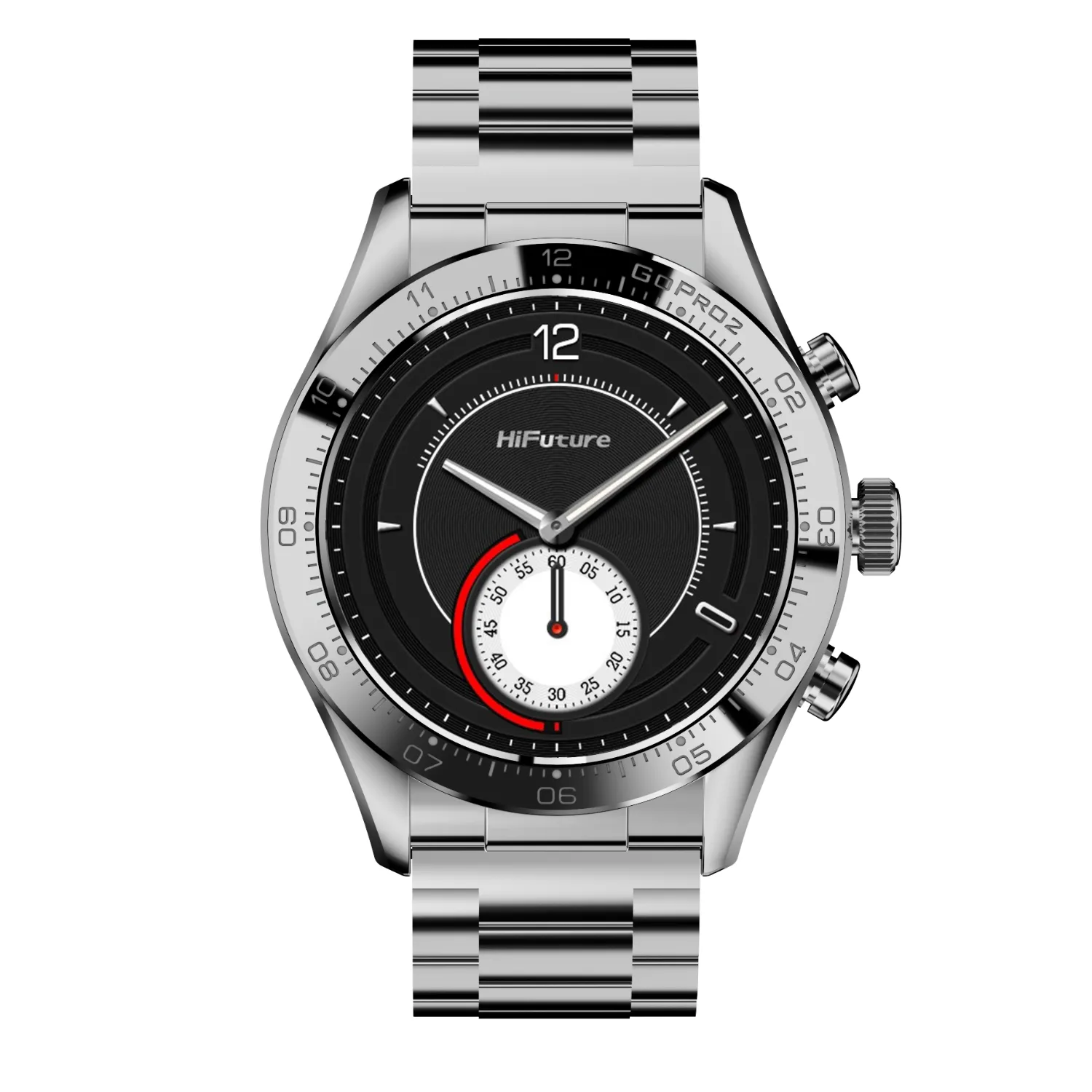 Smartwatch HiFuture GO Pro2 AMOLED Srebrny