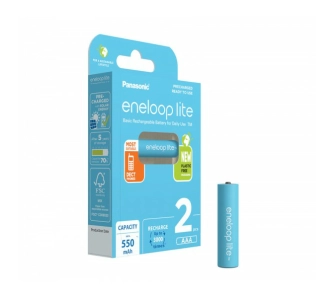 Akumulator Panasonic Eneloop Lite AAA 550mAh  2szt.