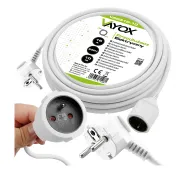 Vayox VA0310-10 1 gniazdo 10m Biały