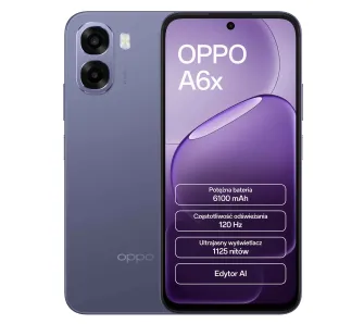 Smartfon OPPO A6x 4/128GB 6,75" 120Hz 13Mpix Fioletowy
