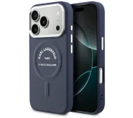 Karl Lagerfeld Karl RSG Logo MagSafe do iPhone 17 Pro Niebieski