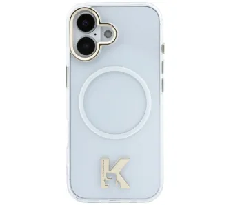 Etui Karl Lagerfeld IML K Head Logo MagSafe do iPhone 17 Przezroczysty