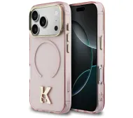 Karl Lagerfeld IML K Head Logo MagSafe do iPhone 17 Pro Max Różowy