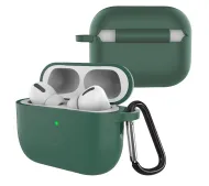Bizon Case Headphone Silicone do AirPods Pro 3 Ciemnozielony