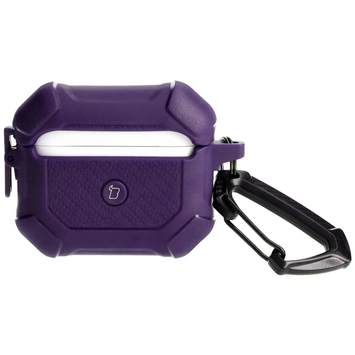 Etui na słuchawki Bizon Case Headphone Armor do AirPods 3 Fioletowy