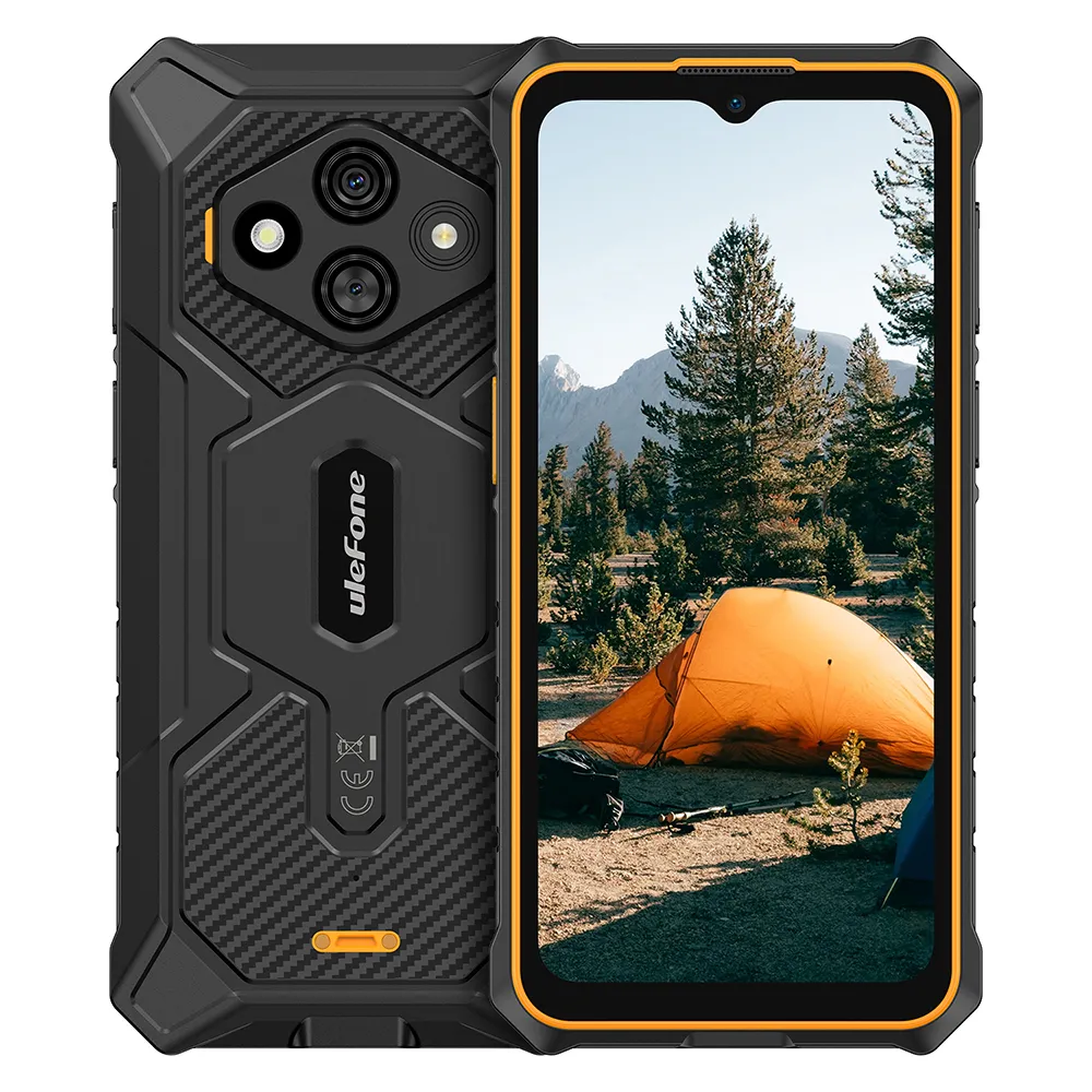 Smartfon uleFone RugKing 3 Pro 8/128GB 6,56" 120Hz 48Mpix Pomarańczowy